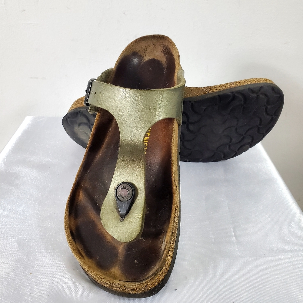 👡Birkenstock Gizeh Birko-Flor Sandals Green